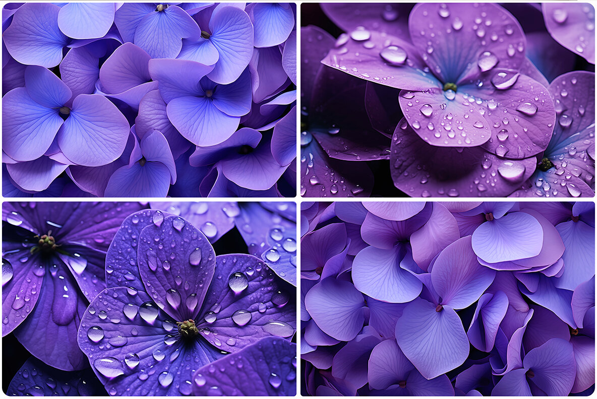 80 Color Flowers Texture Backgrounds 21