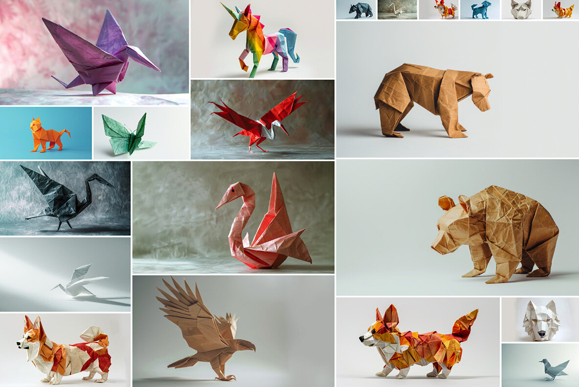 Origami animals 12