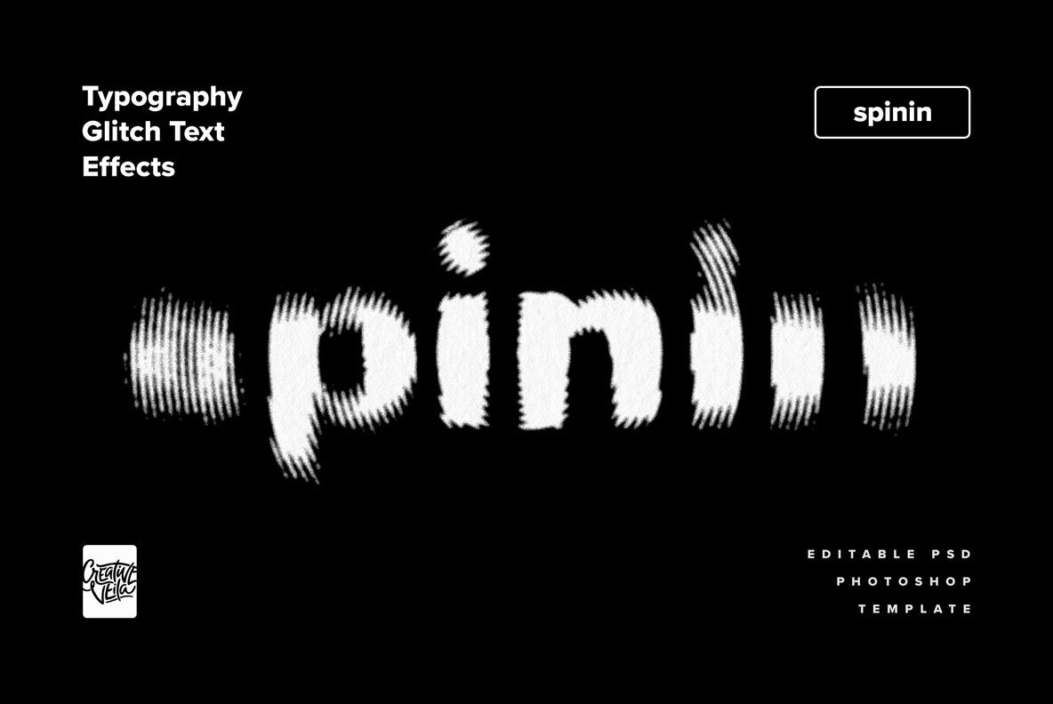 Typography Glitch Text Effects 2