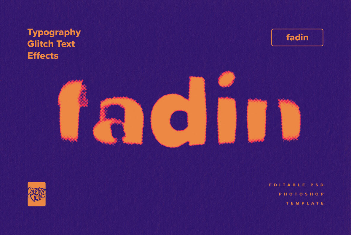 Typography Glitch Text Effects 7