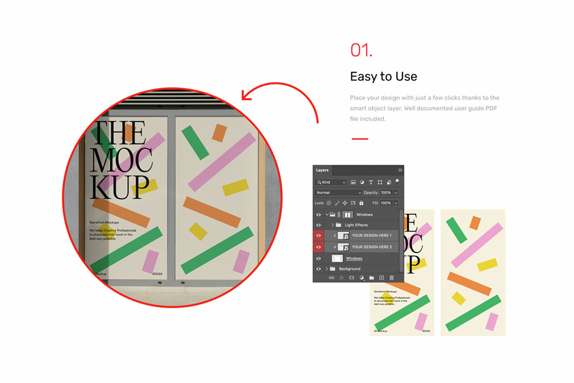 Storefront Mockups   Outdoor Scenes 4
