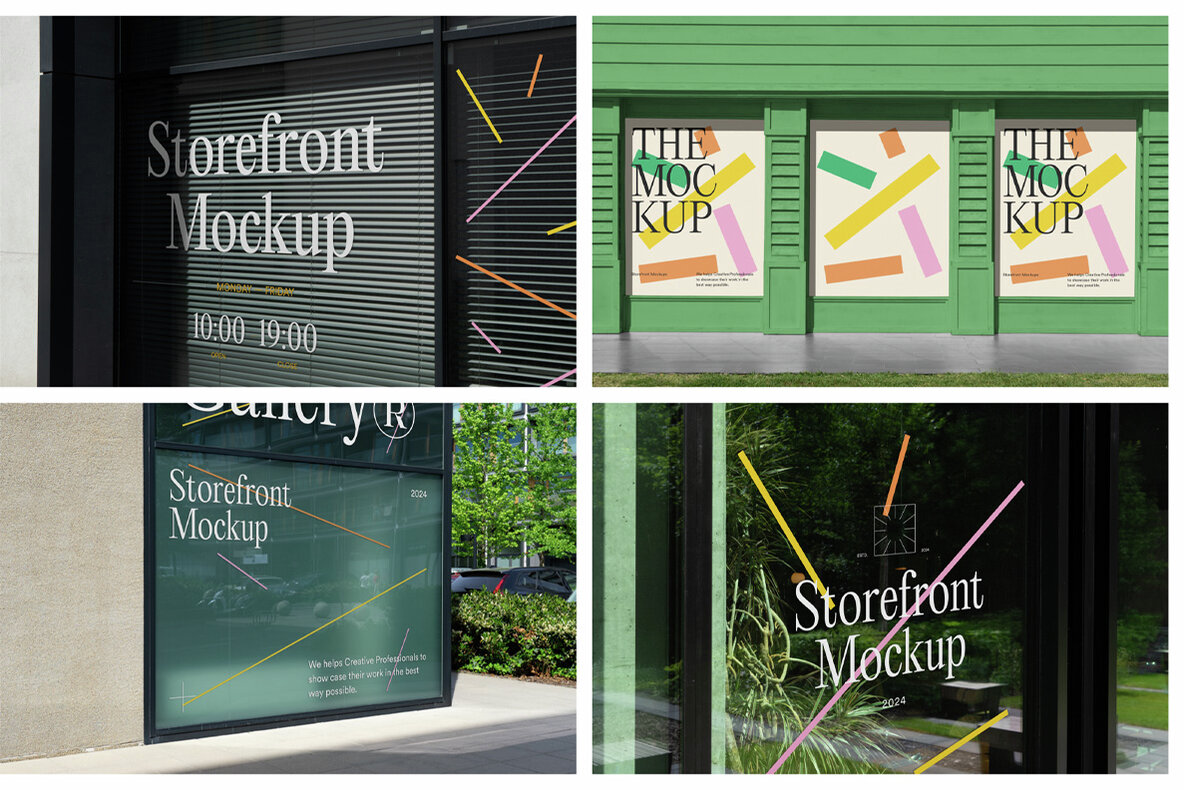 Storefront Mockups   Outdoor Scenes 7