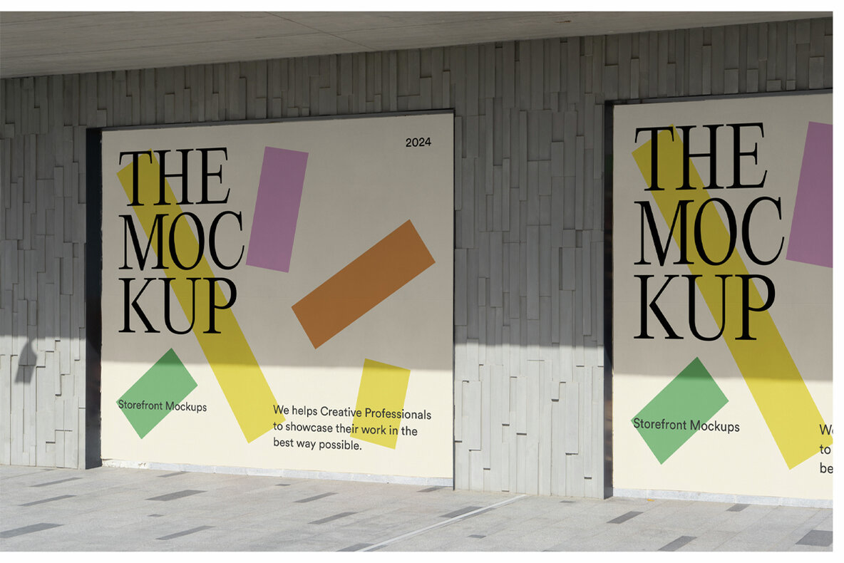 Storefront Mockups   Outdoor Scenes 8
