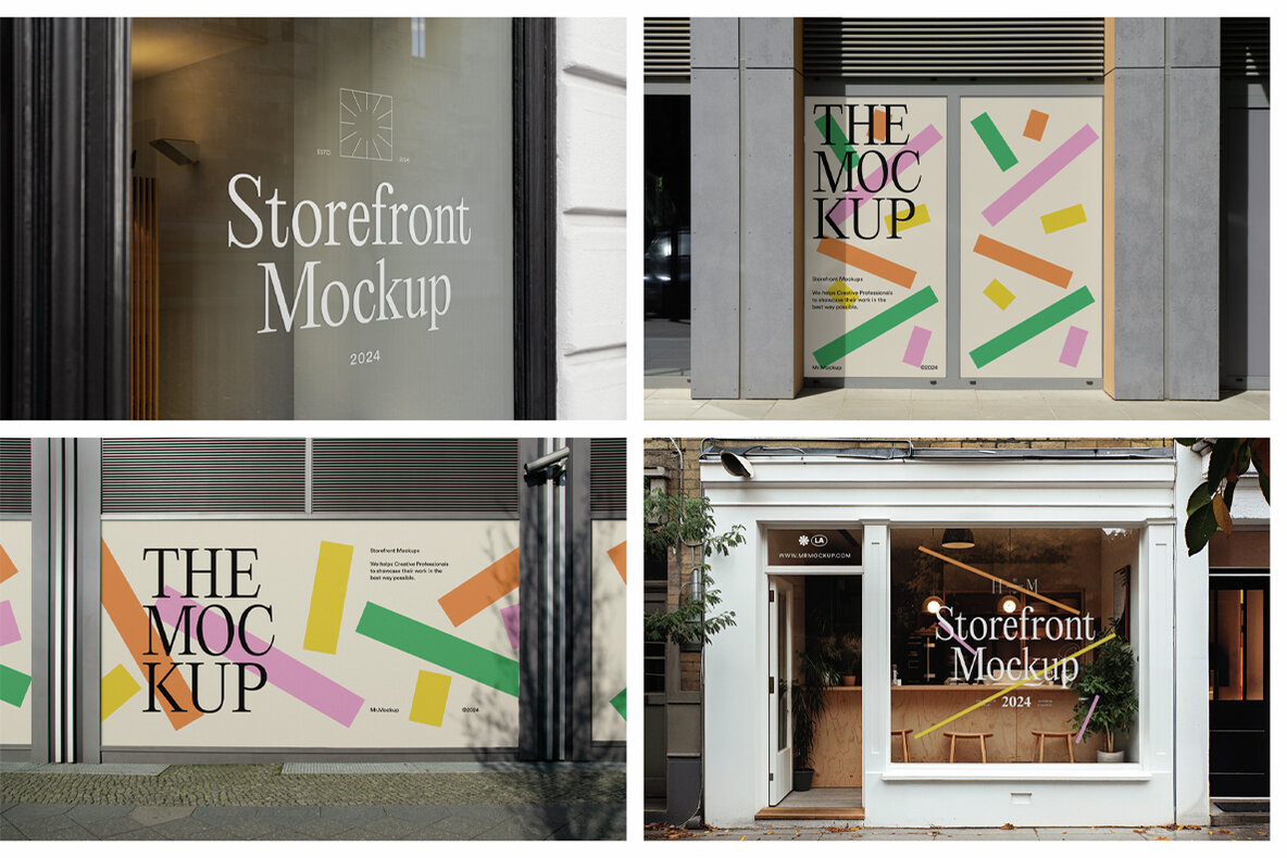 Storefront Mockups   Outdoor Scenes 11