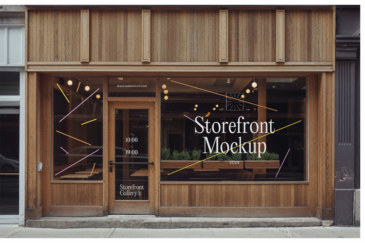 Storefront Mockups   Outdoor Scenes 12