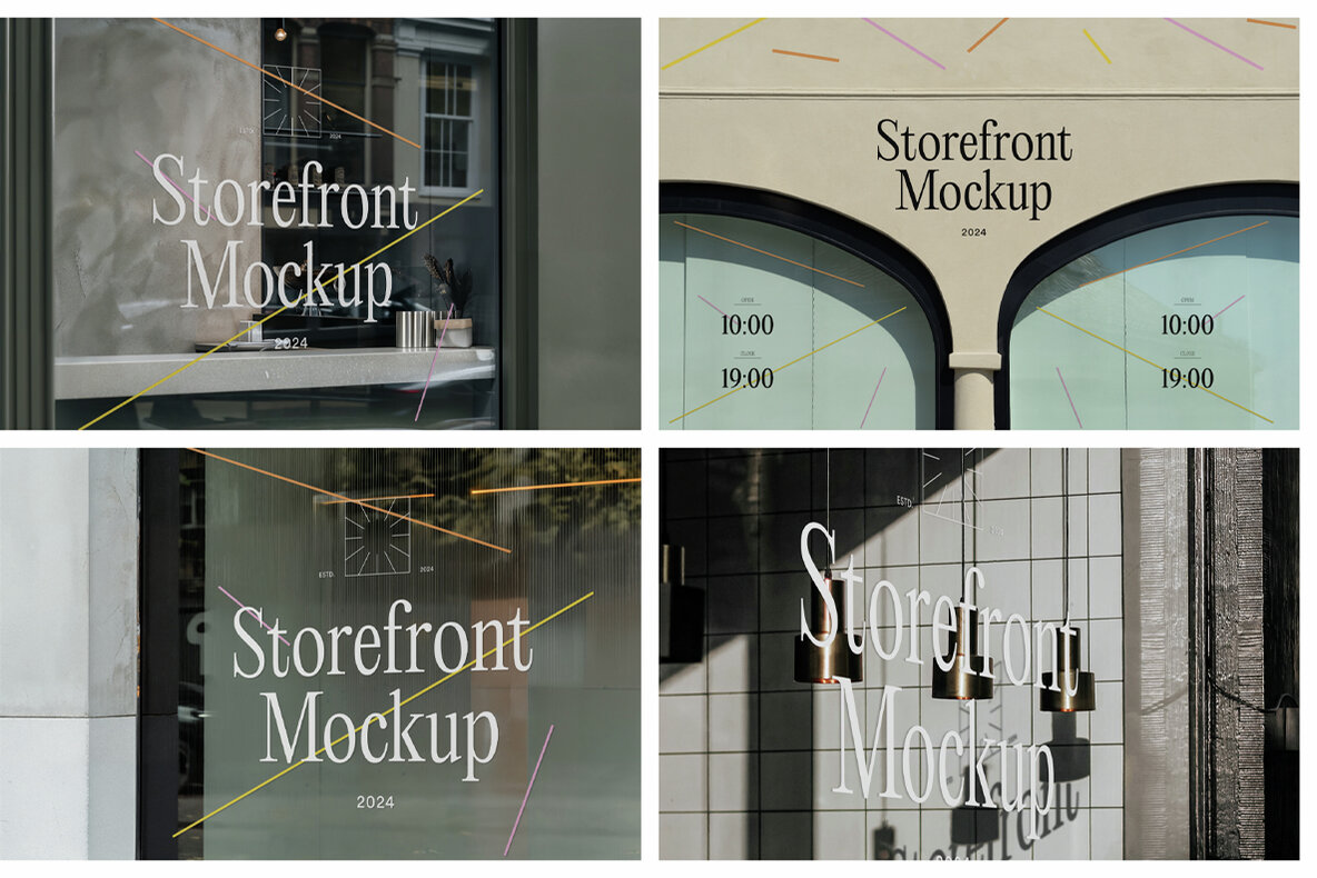 Storefront Mockups   Outdoor Scenes 13
