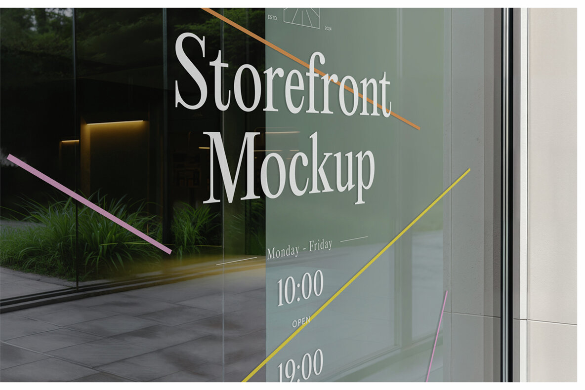 Storefront Mockups   Outdoor Scenes 14