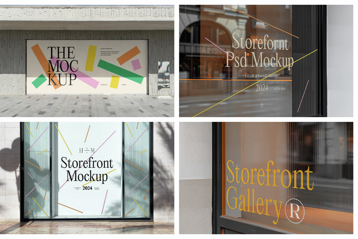 Storefront Mockups   Outdoor Scenes 15