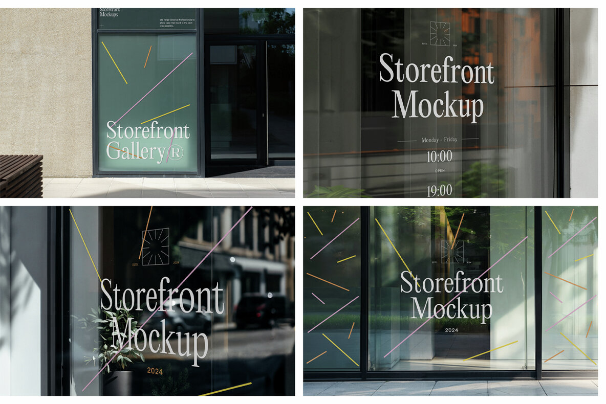 Storefront Mockups   Outdoor Scenes 17