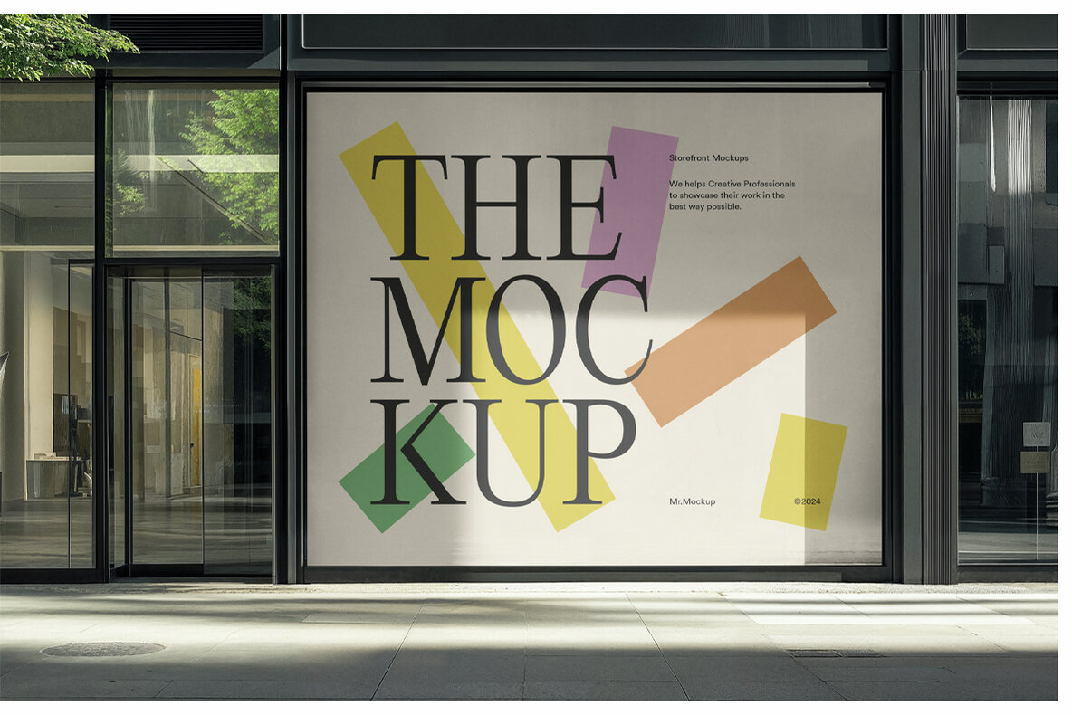 Storefront Mockups   Outdoor Scenes 20