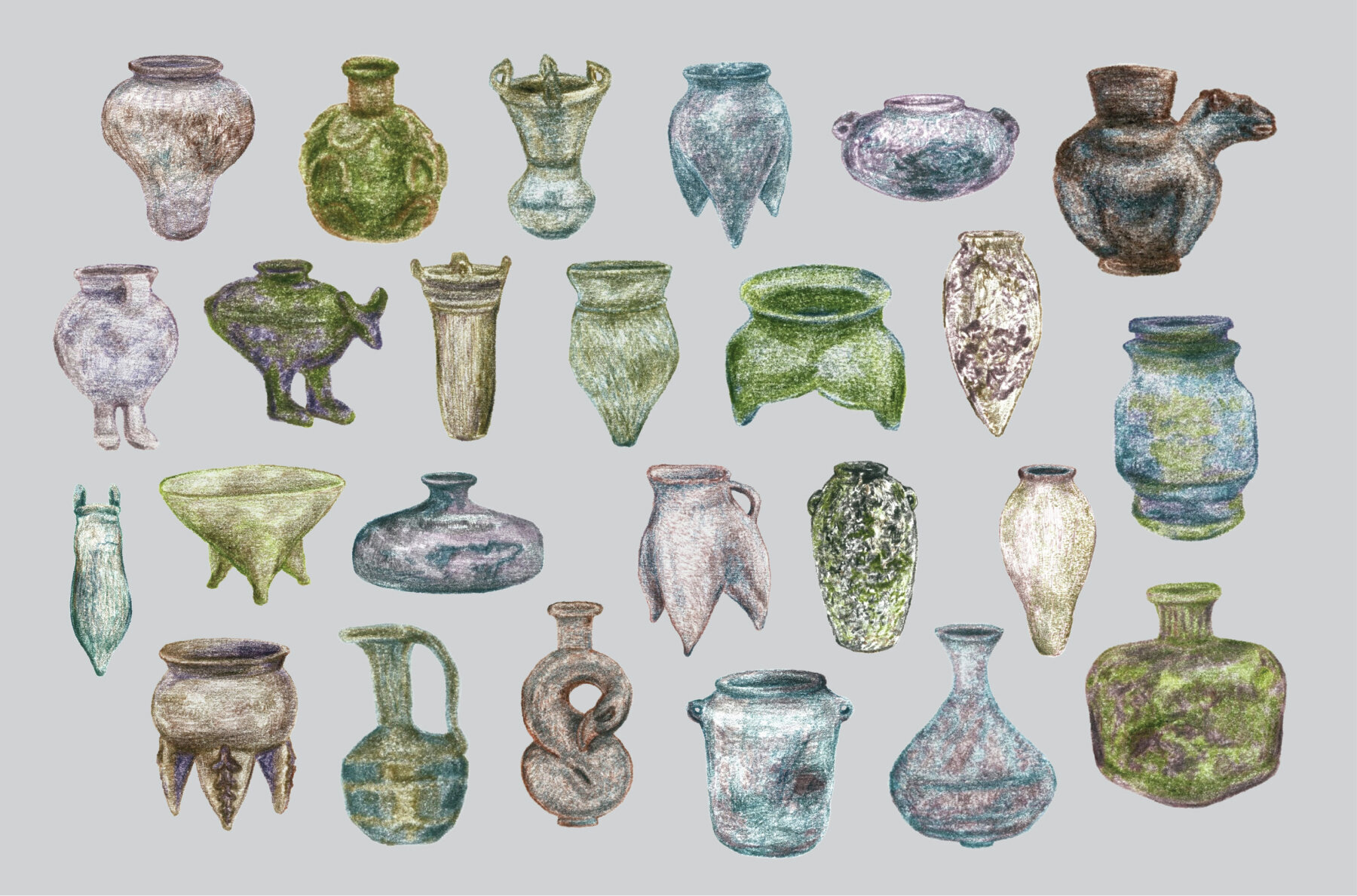 Vessel Illustrations 2