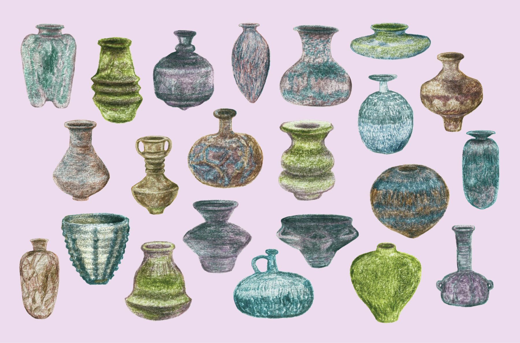 Vessel Illustrations 3