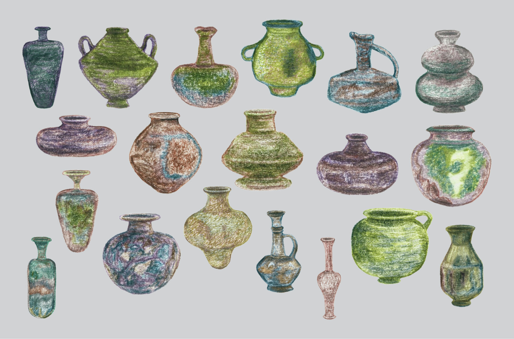 Vessel Illustrations 4