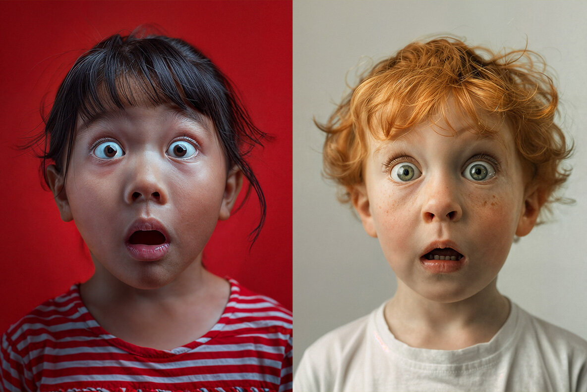 Surprised children 7
