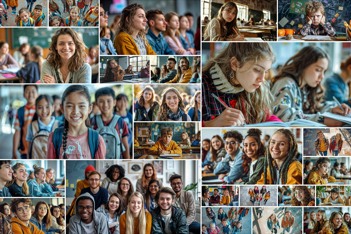 Schoolchildren and students 2