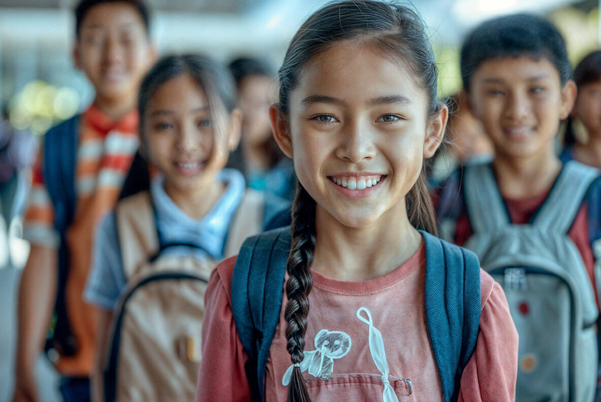 Schoolchildren and students 3