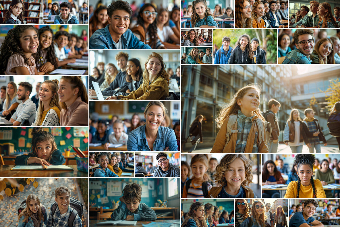 Schoolchildren and students 6