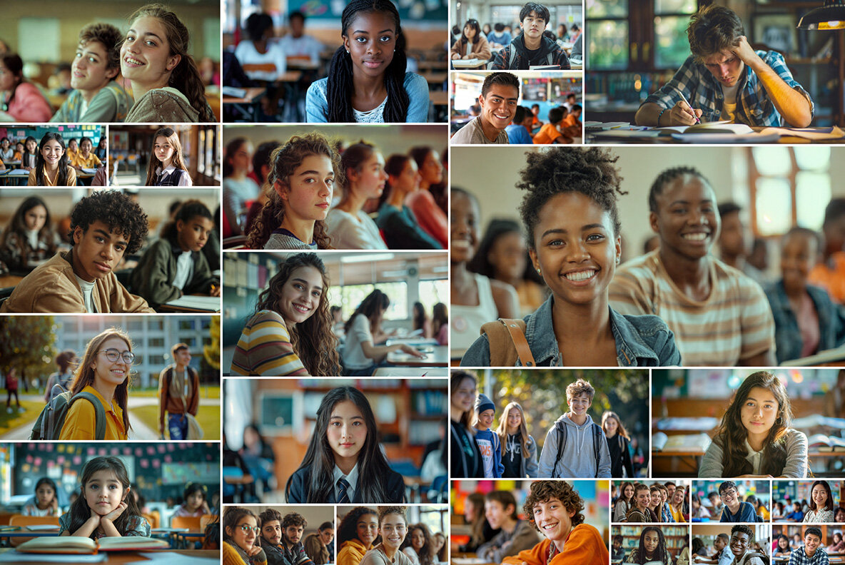 Schoolchildren and students 10