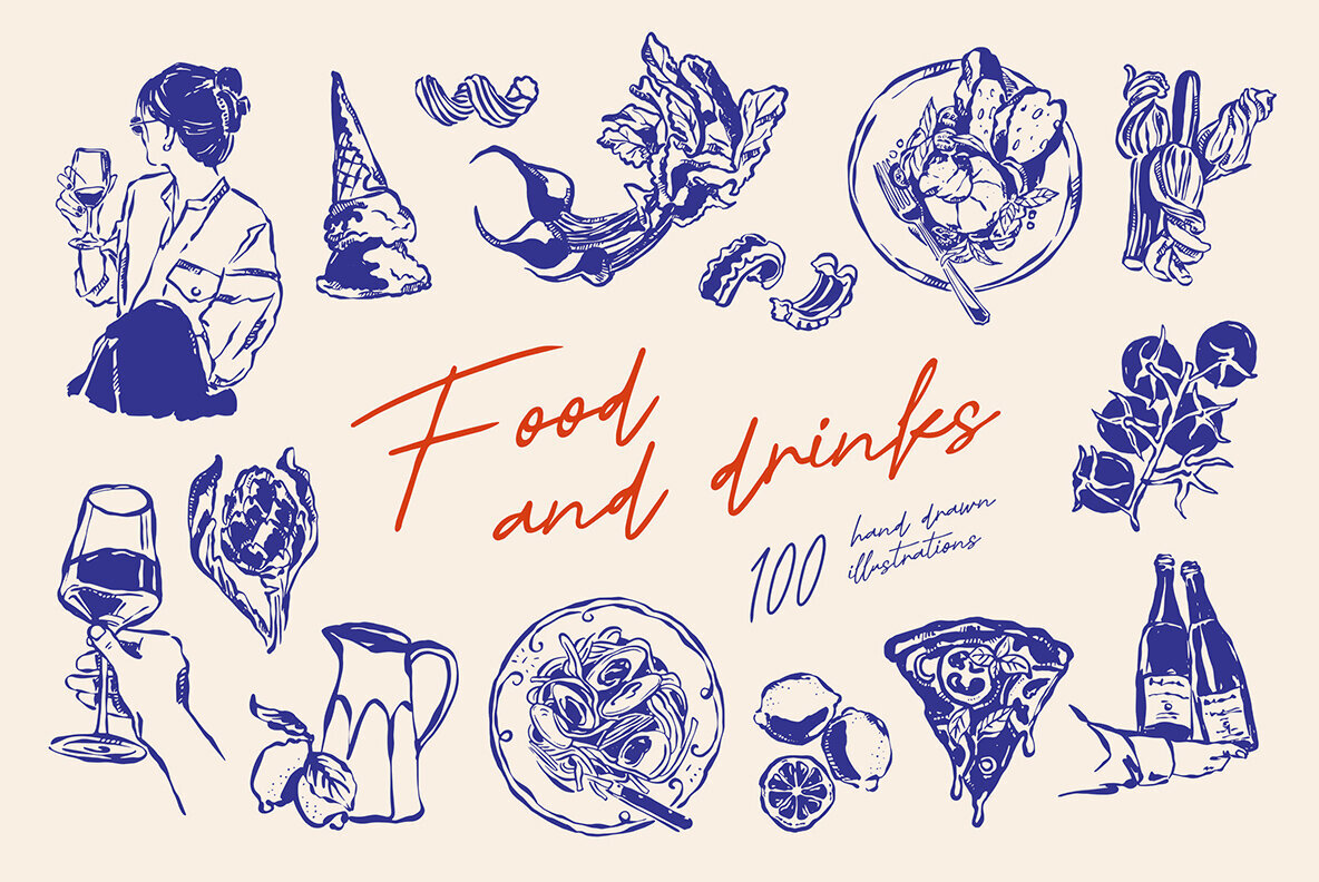 Food illustrations Part 3 1