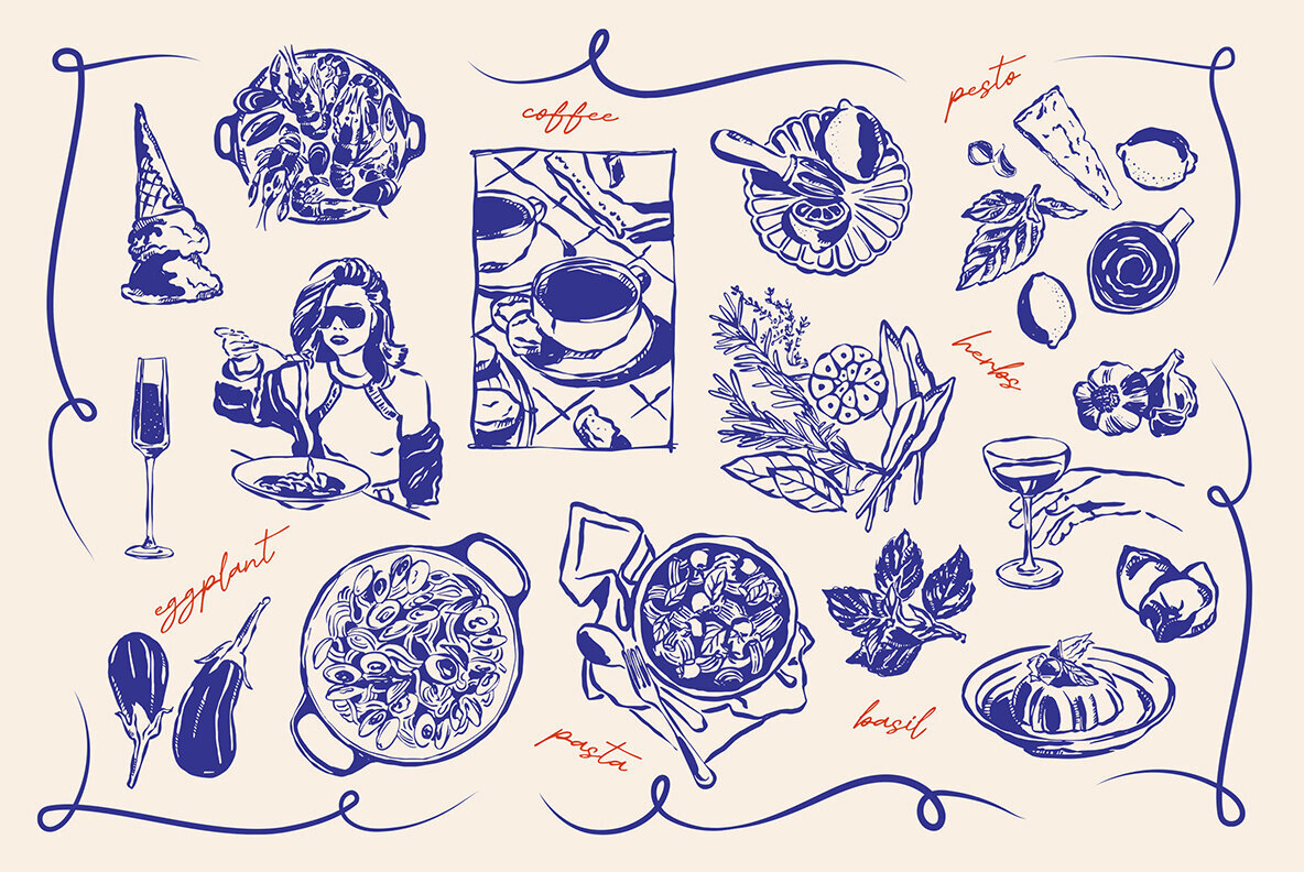 Food illustrations Part 3 3