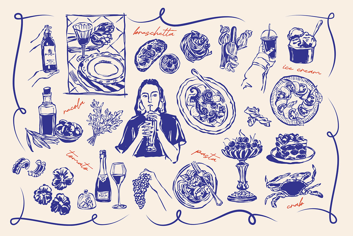 Food illustrations Part 3 9