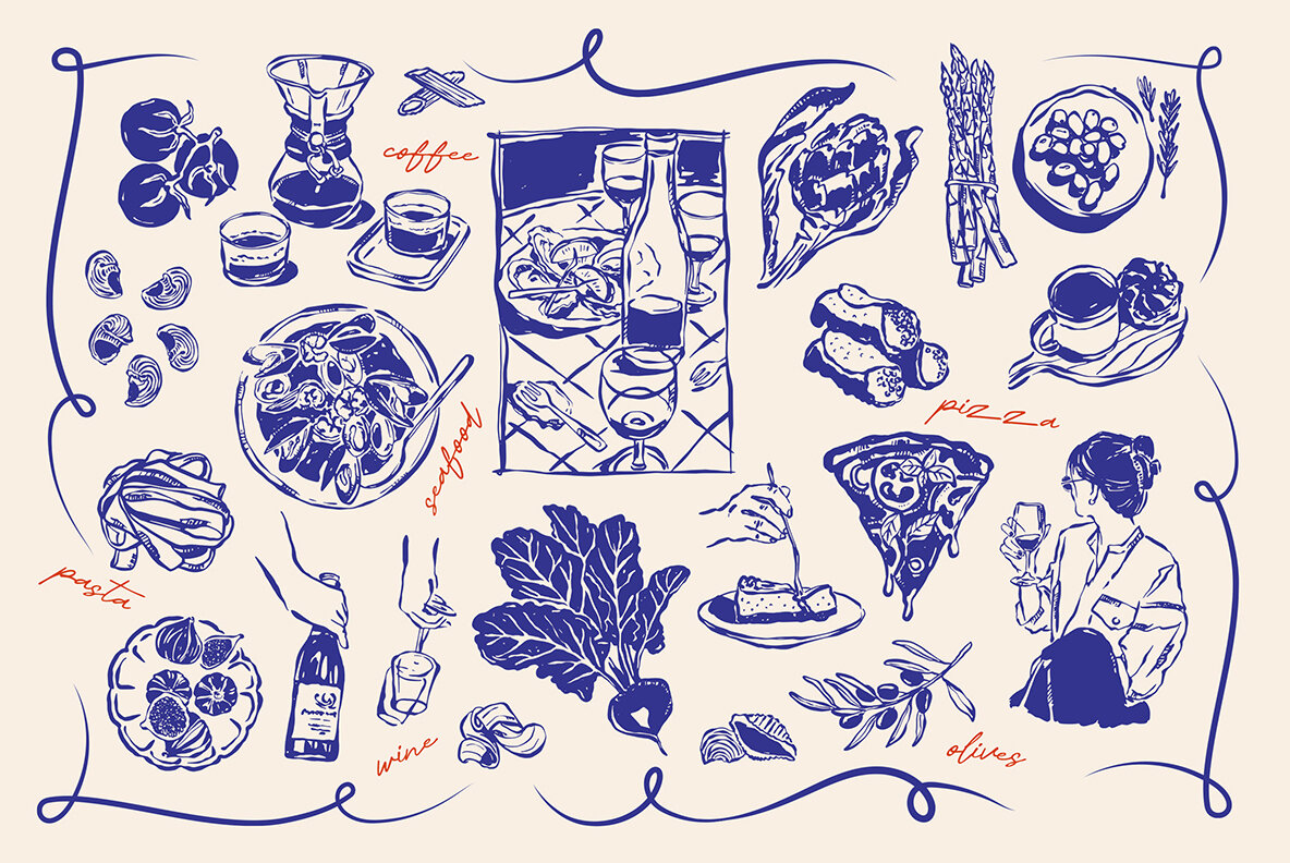 Food illustrations Part 3 11