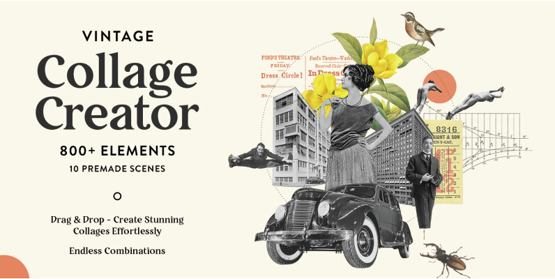 Vintage Collage Creator