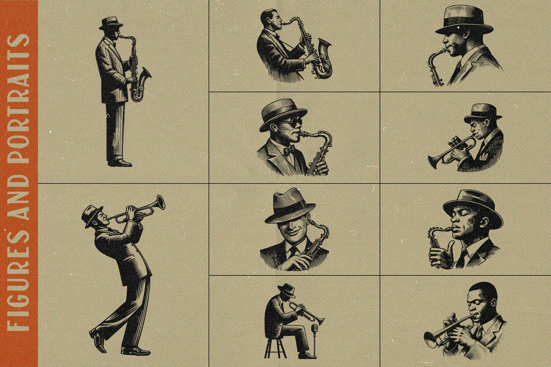 Midnight Jazz   A Vector Illustration 2