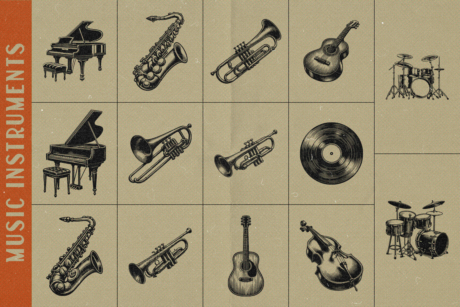 Midnight Jazz   A Vector Illustration 3