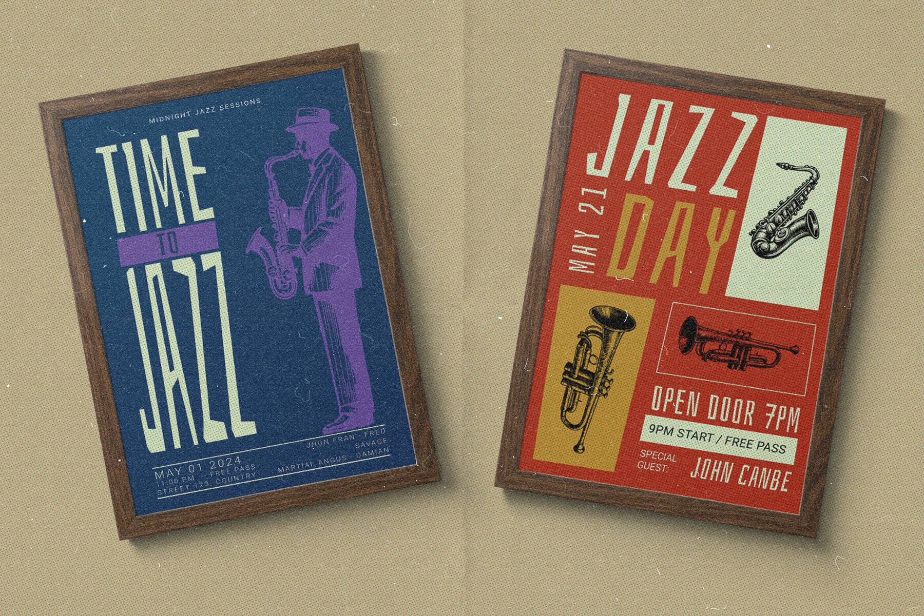 Midnight Jazz   A Vector Illustration 4