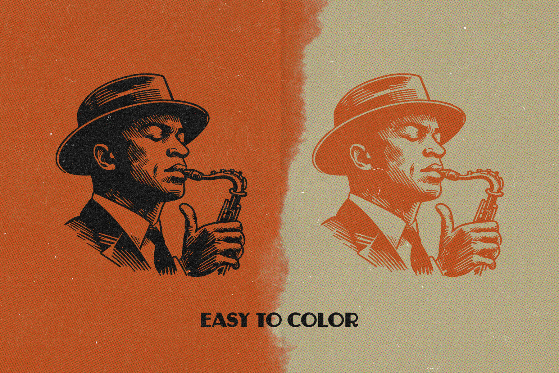 Midnight Jazz   A Vector Illustration 6