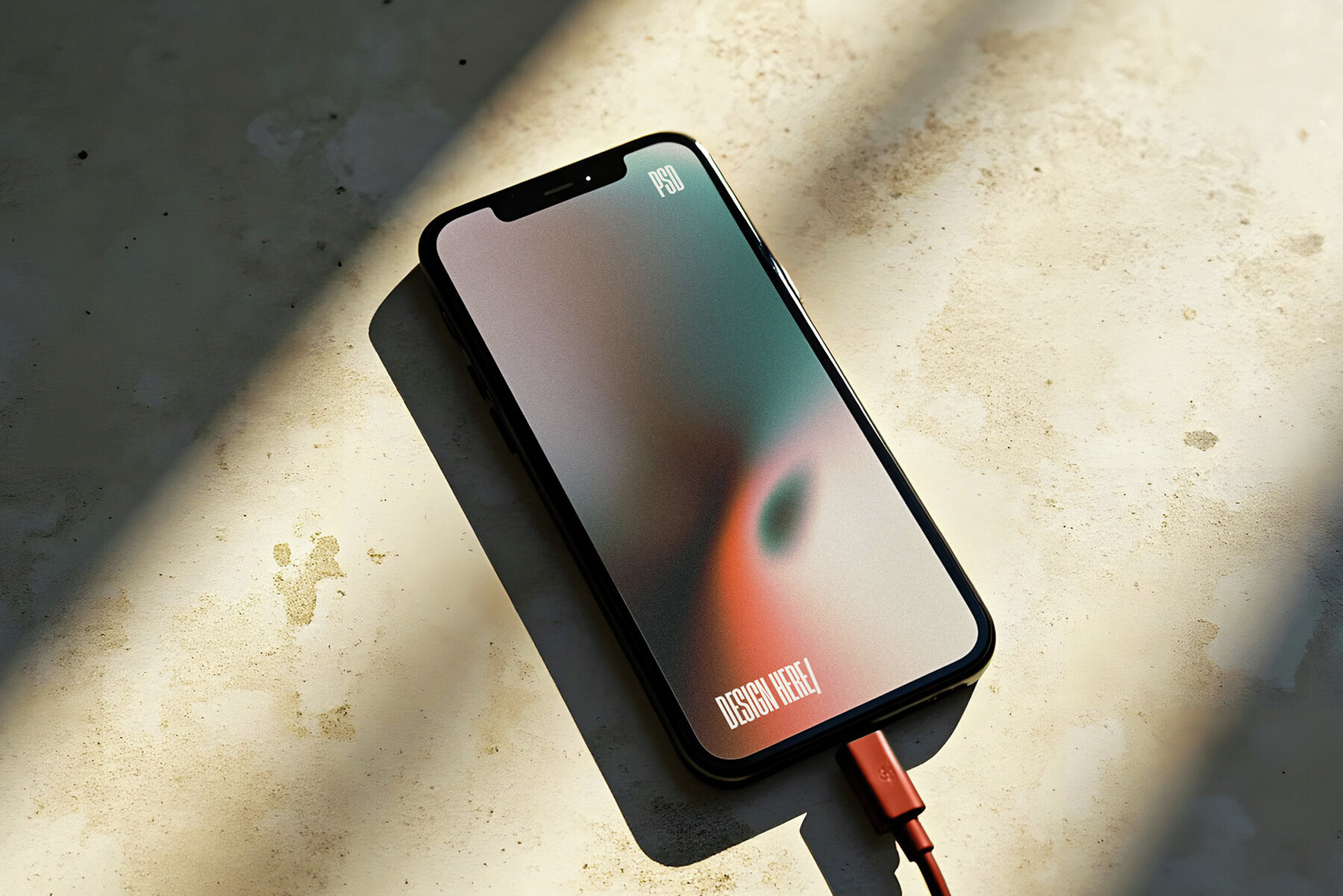 Minimalist iPhone Mockup 1