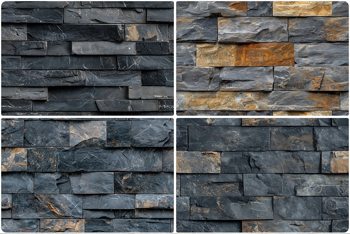 30 Artesia Stone Cladding Texture Backgrounds Seamless Tiling 3