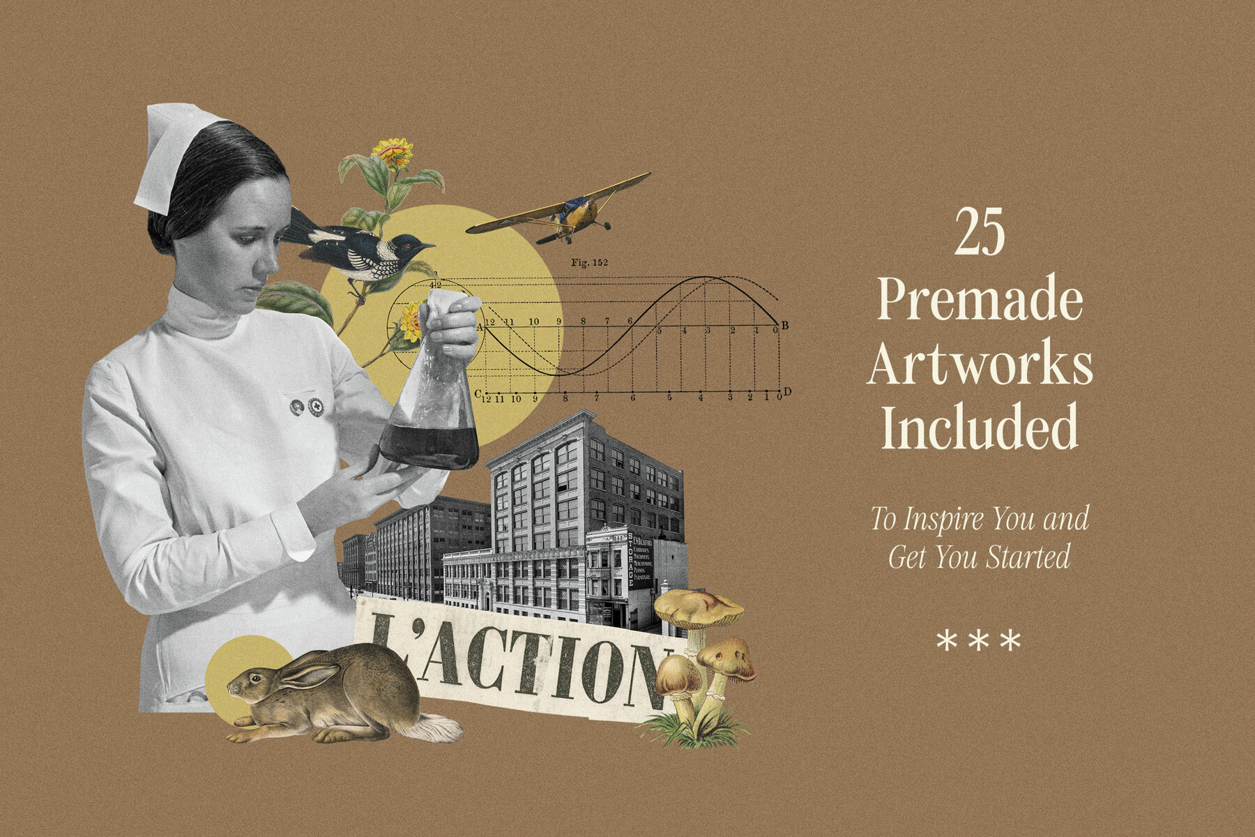 Vintage Collage Creator Vol  2 8