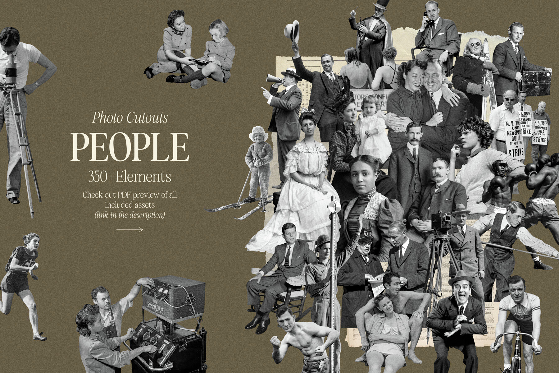 Vintage Collage Creator Vol  2 16