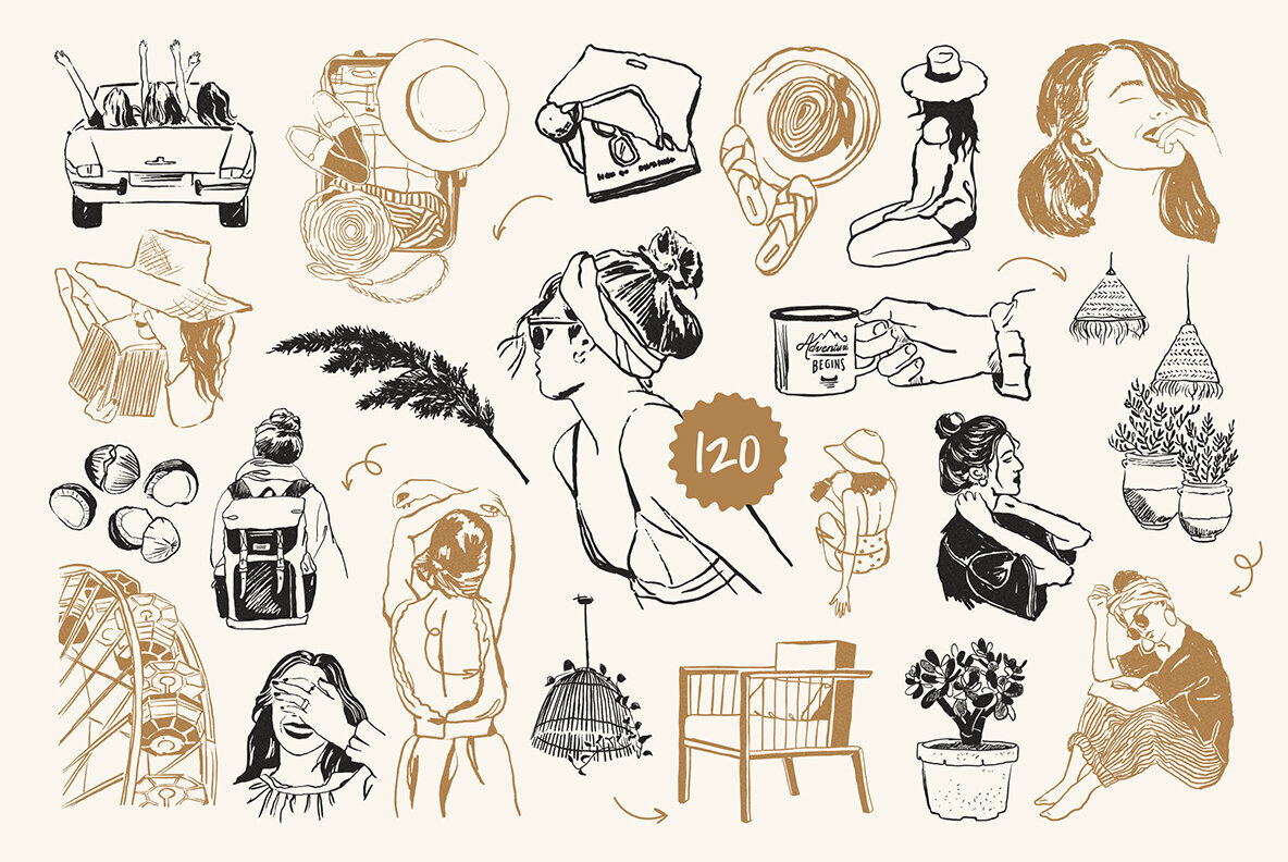 Travel Illustrations 3