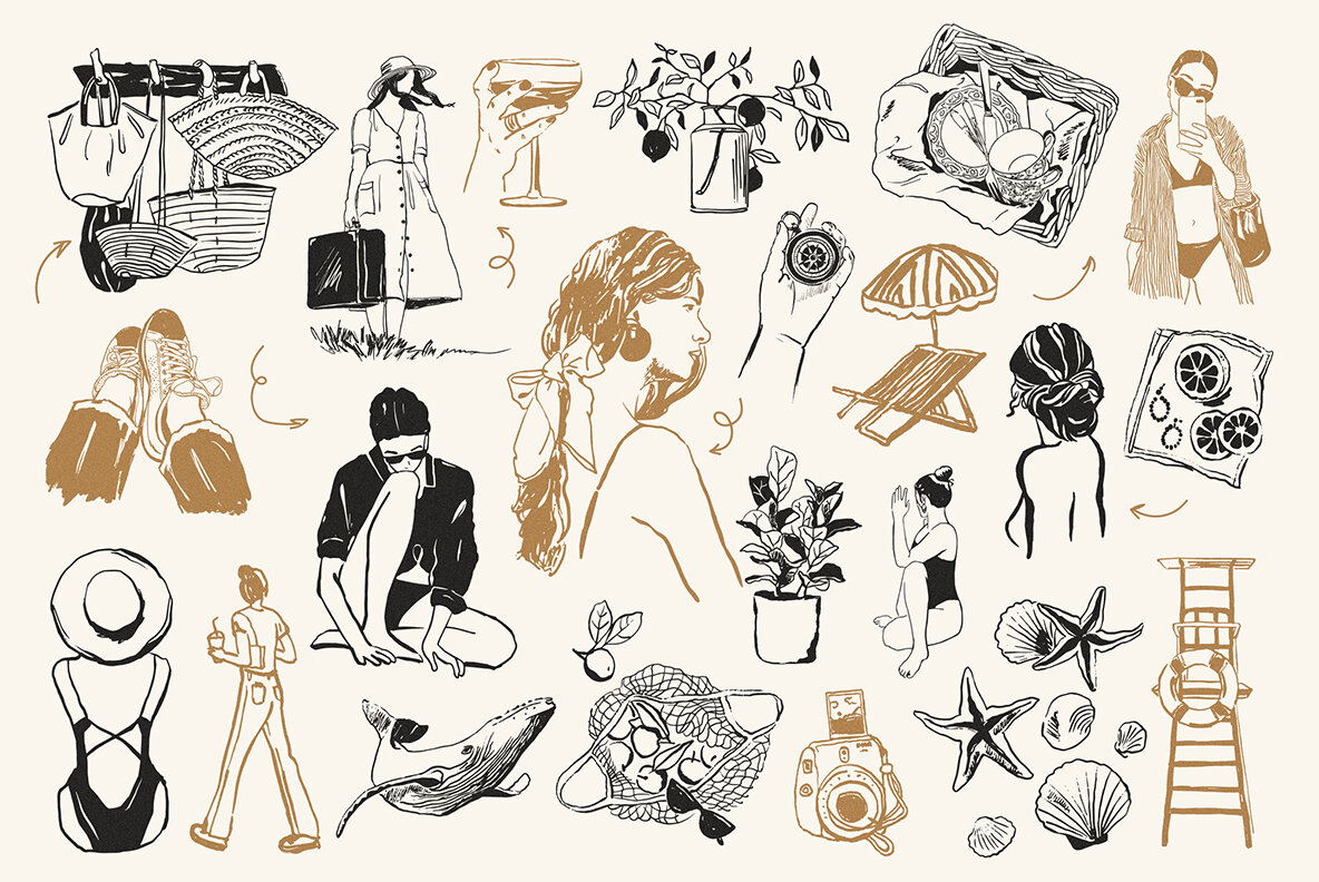 Travel Illustrations 5