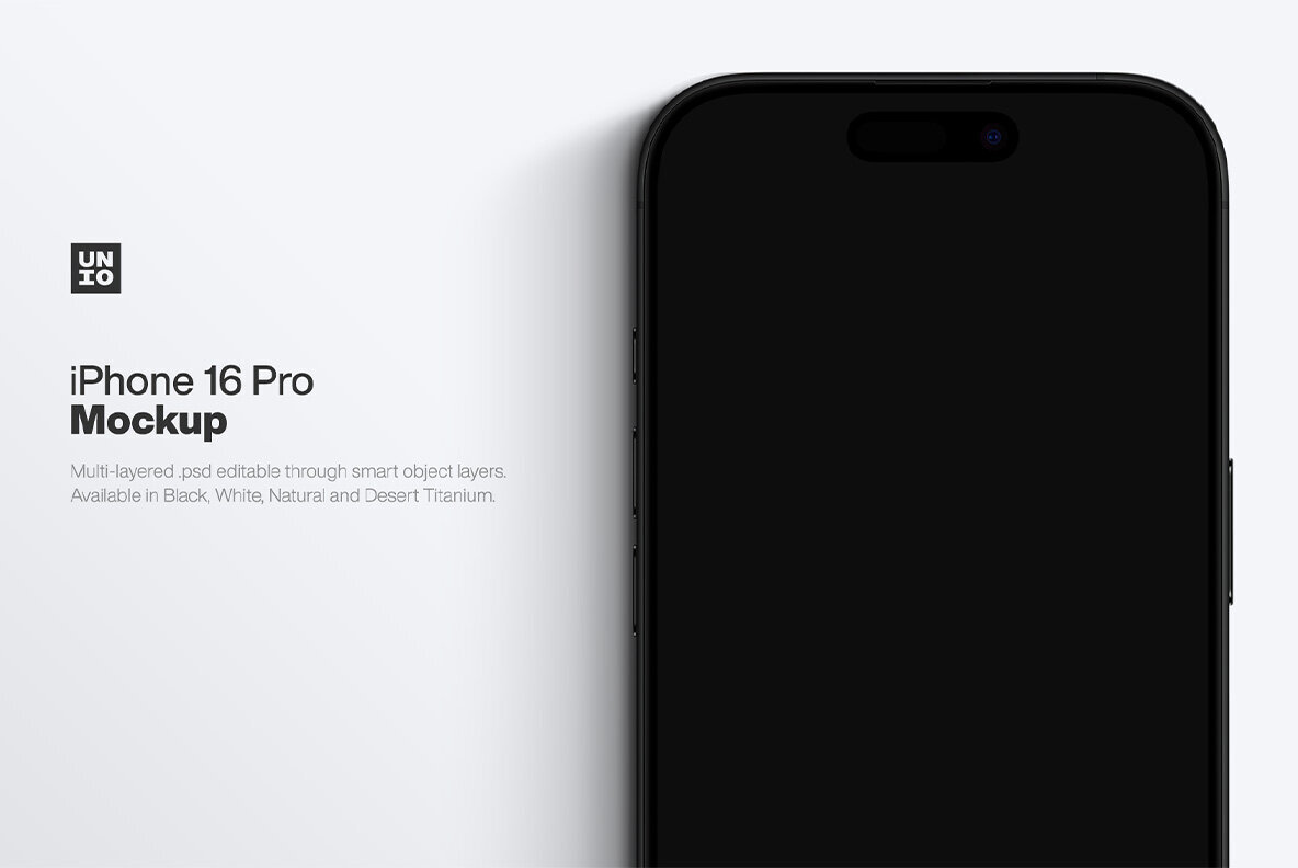 iPhone 16 Pro Mockup 1