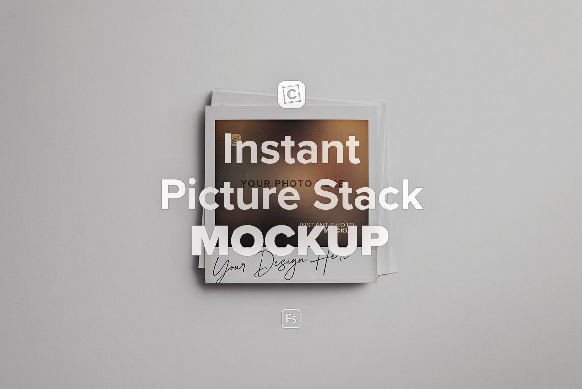Instant Pictures Mockup Pile 1