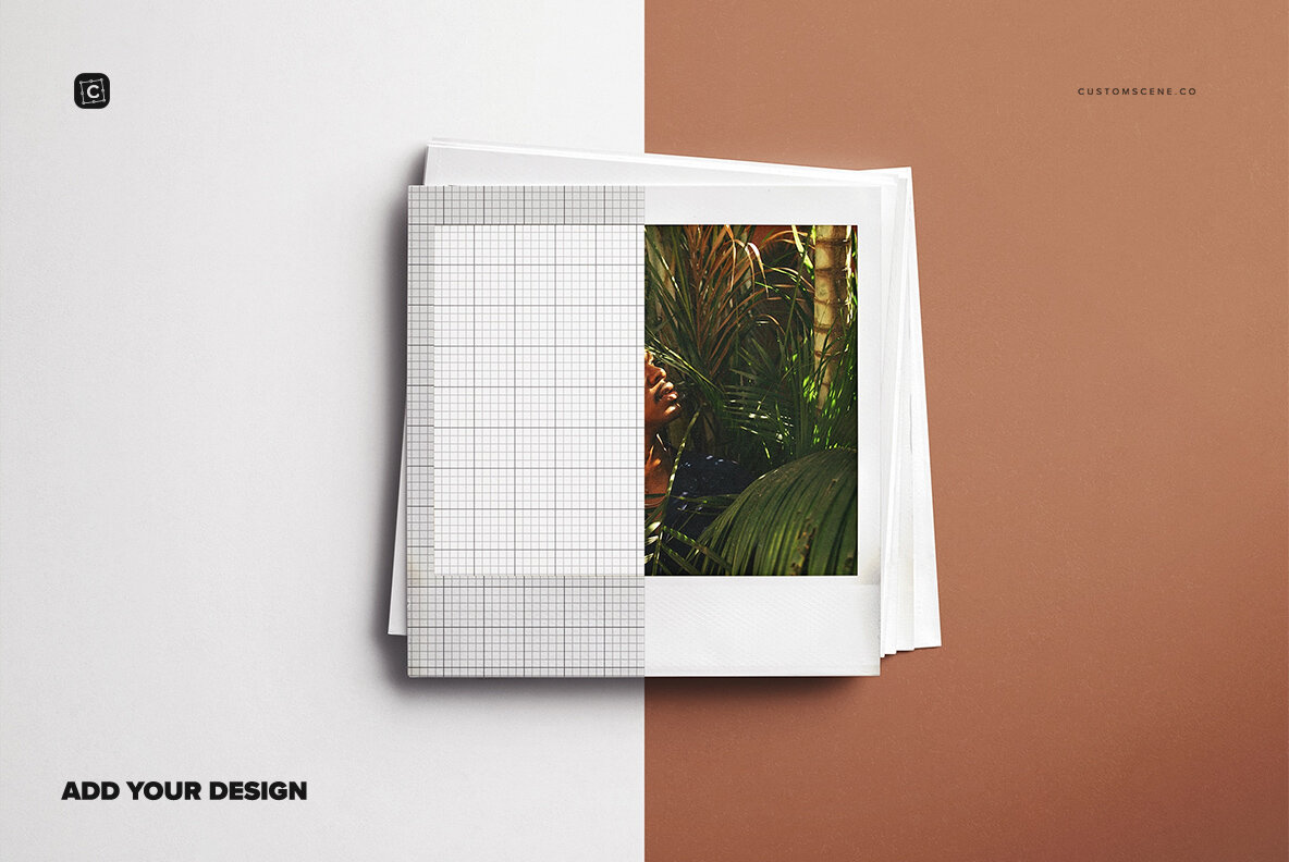Instant Pictures Mockup Pile 6