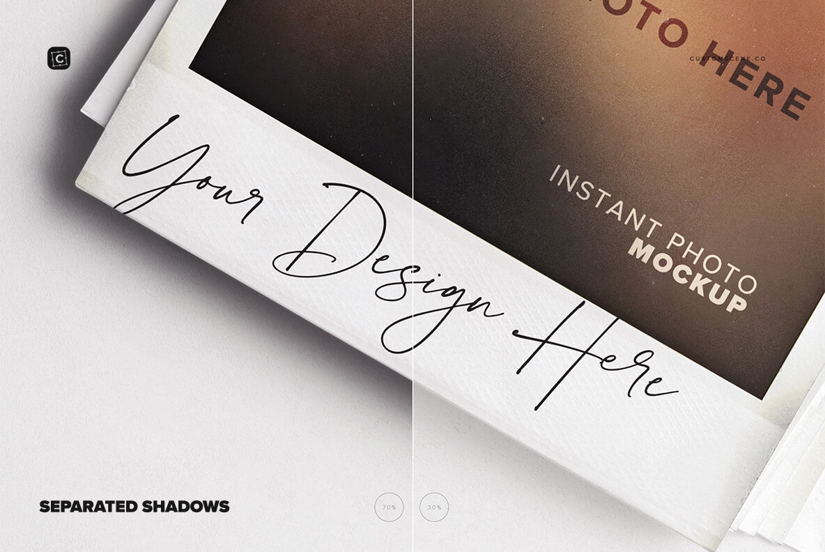 Instant Pictures Mockup Pile 7