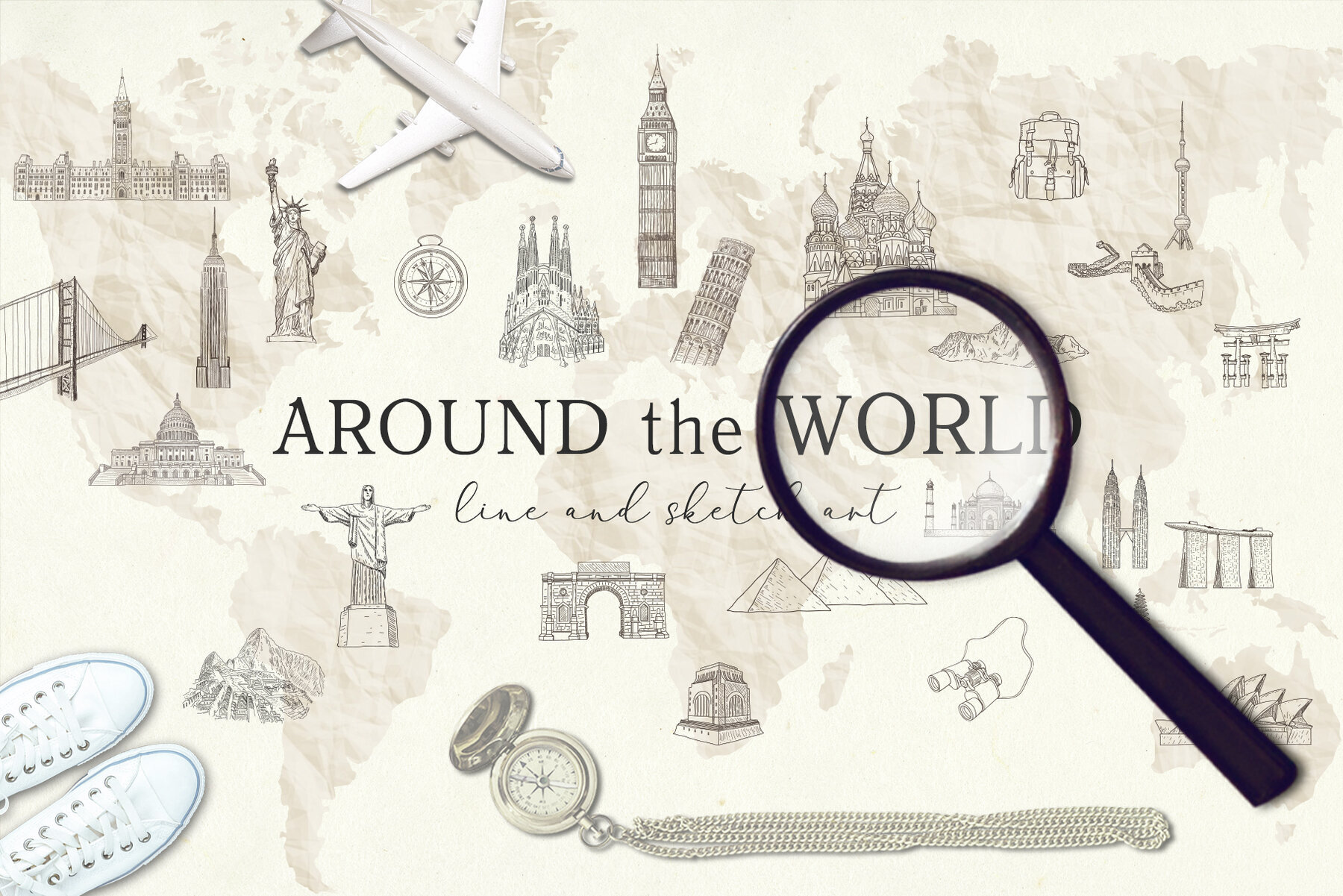 Around the World Travel Bundle 1