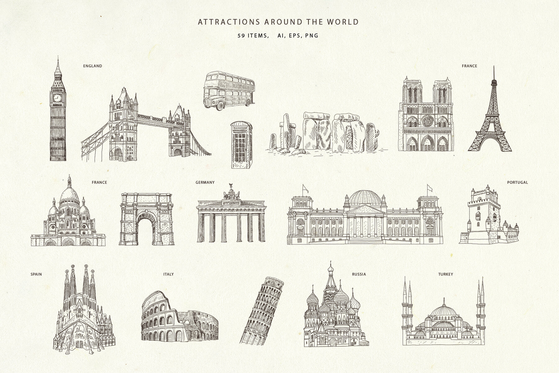 Around the World Travel Bundle 5