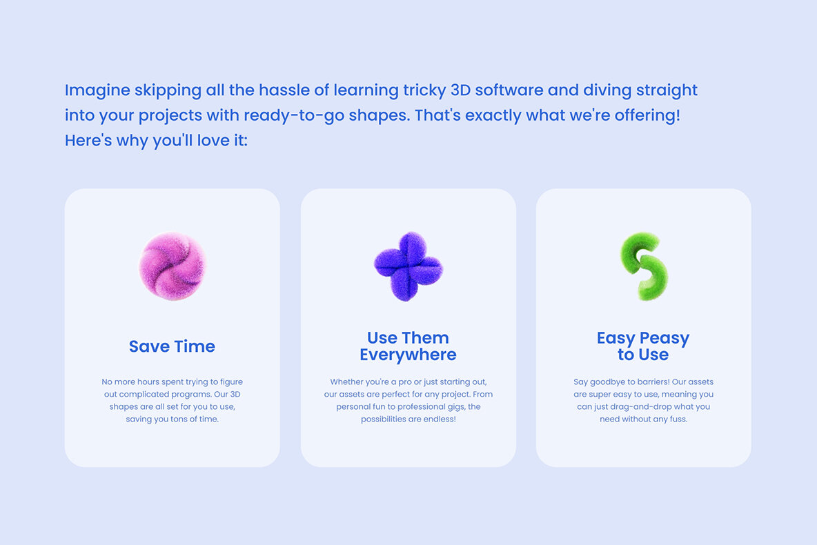 159 Fluffy 3D illustrations 8