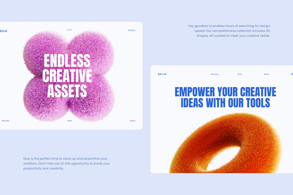 159 Fluffy 3D illustrations 12