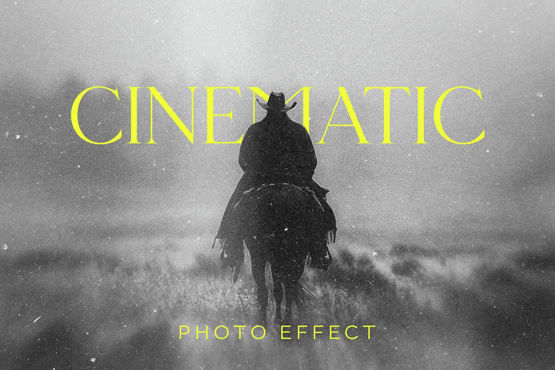 BW Cinematic Photo Effect 1