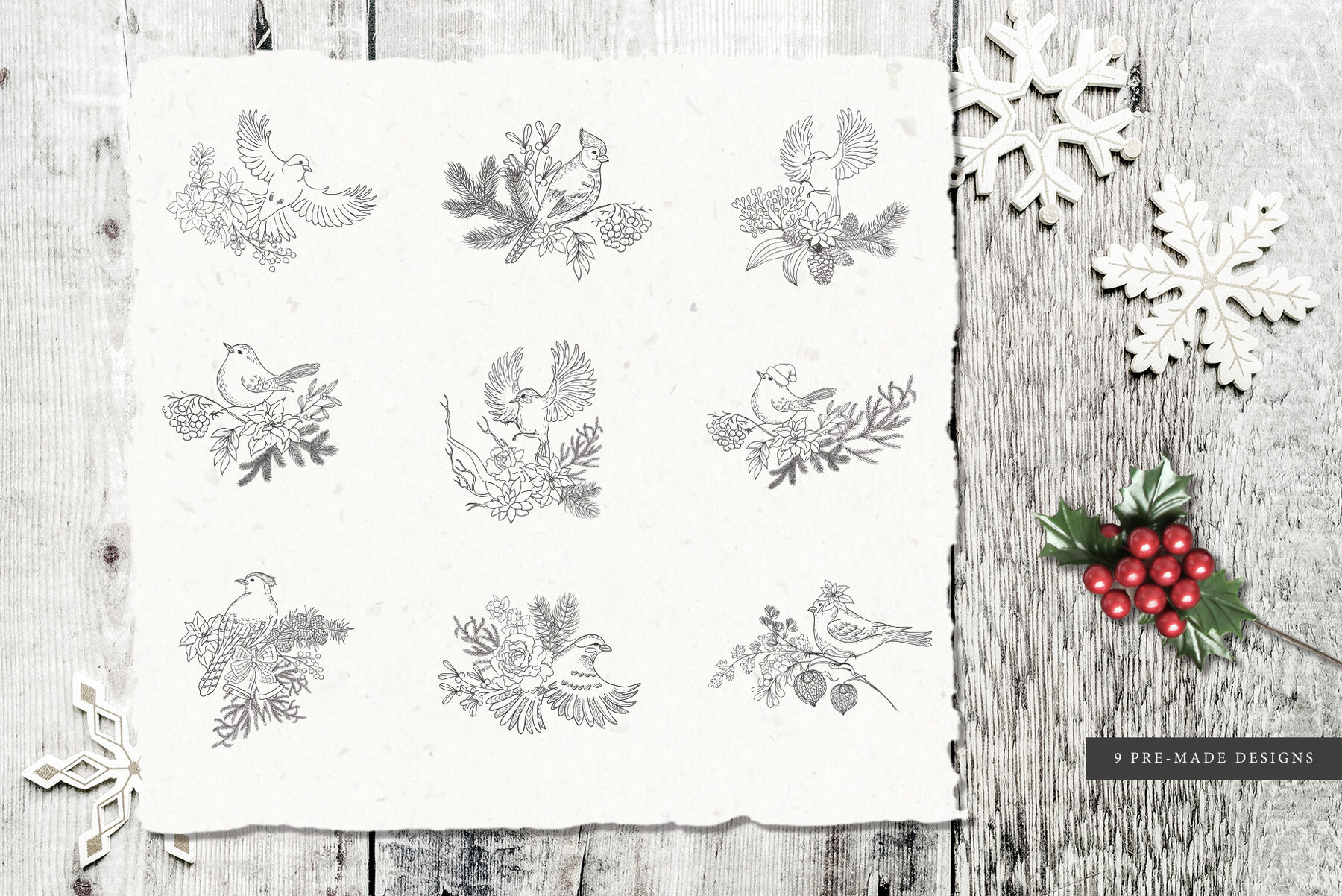 Winter Birds Christmas Story 24