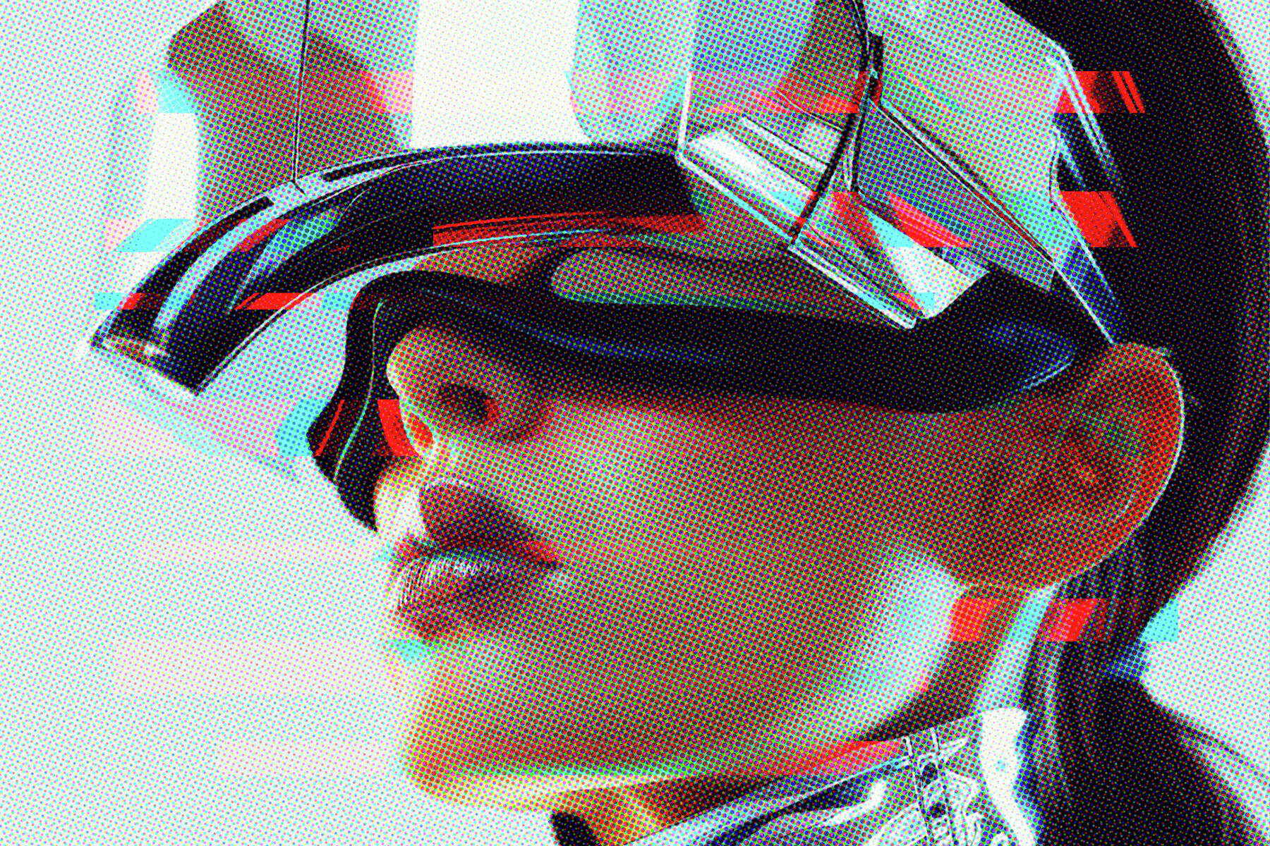 Retro Glitch Photo Effect 3