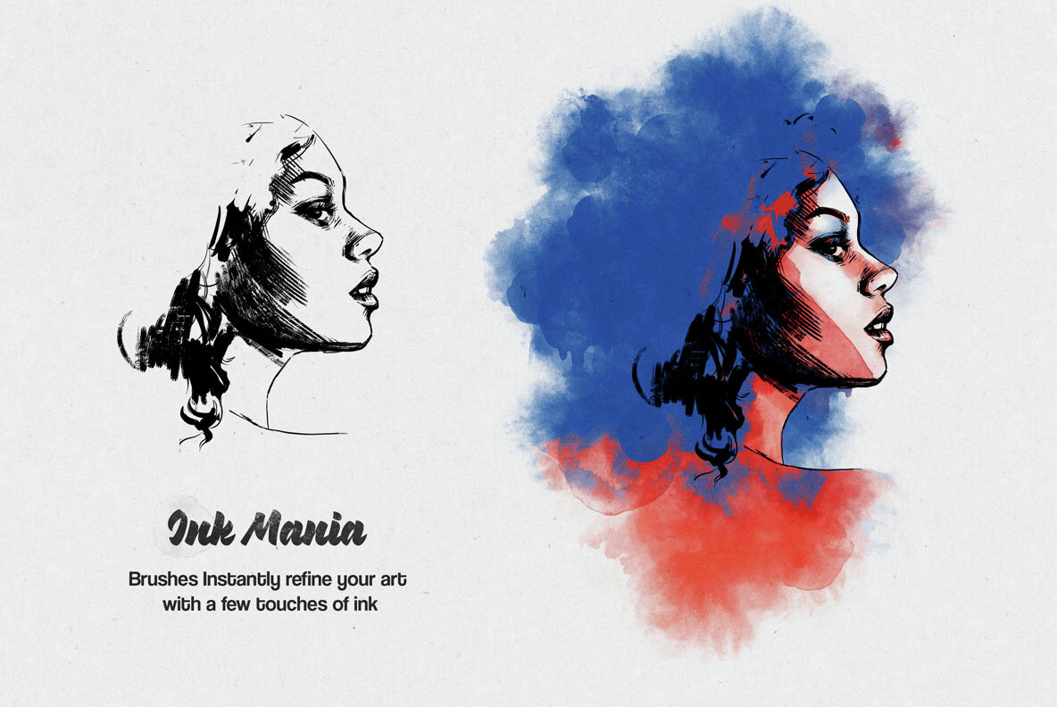 Ink Mania Illustrator Brushes 4