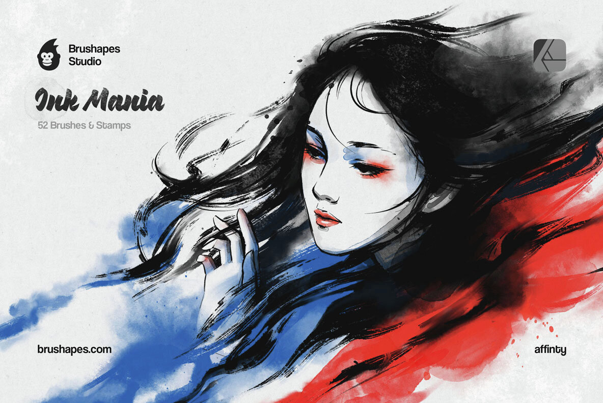 Ink Mania Affinity Brushes 1